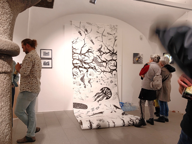 Ausstellungseröffnung im Kulturmodell Passau, 2026 &copy; Gine Selle 2026
