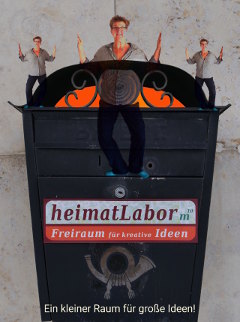 "Briefkasten von Gine Selle" - Frauenau, heimatLabor © Gine Selle 2019