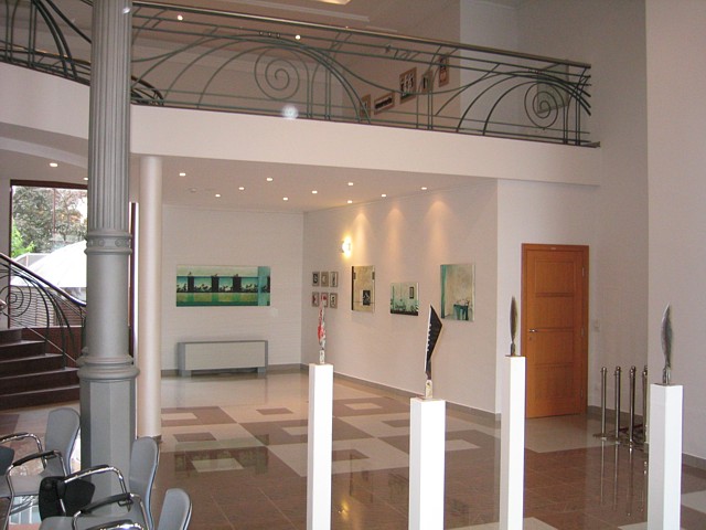 Ausstellung mit der Dortmunder Gruppe in der Art-Gallery, Novi Sad / Serbien 2005 (C) Gine Selle