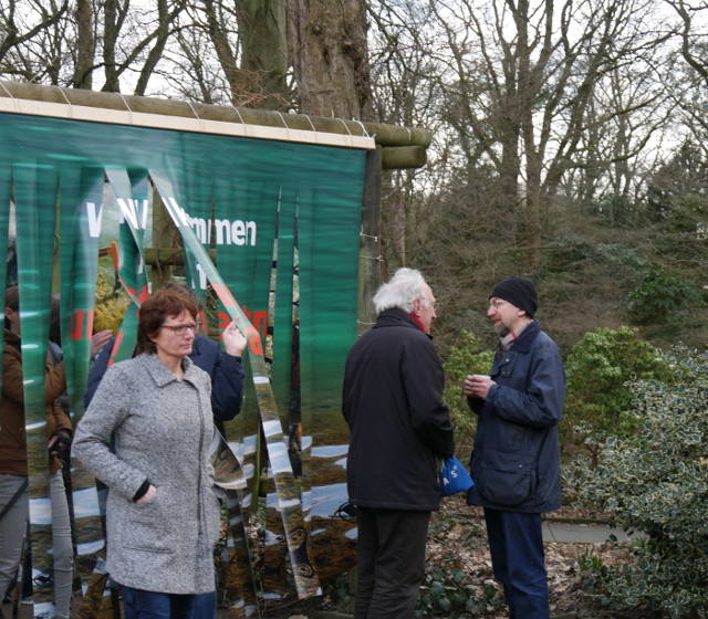 "Die Zone oder die Urbanisierung des Wassers" - Fotoinstallationsprojekt in Dortmund, Rombergpark © Gine Selle 2017